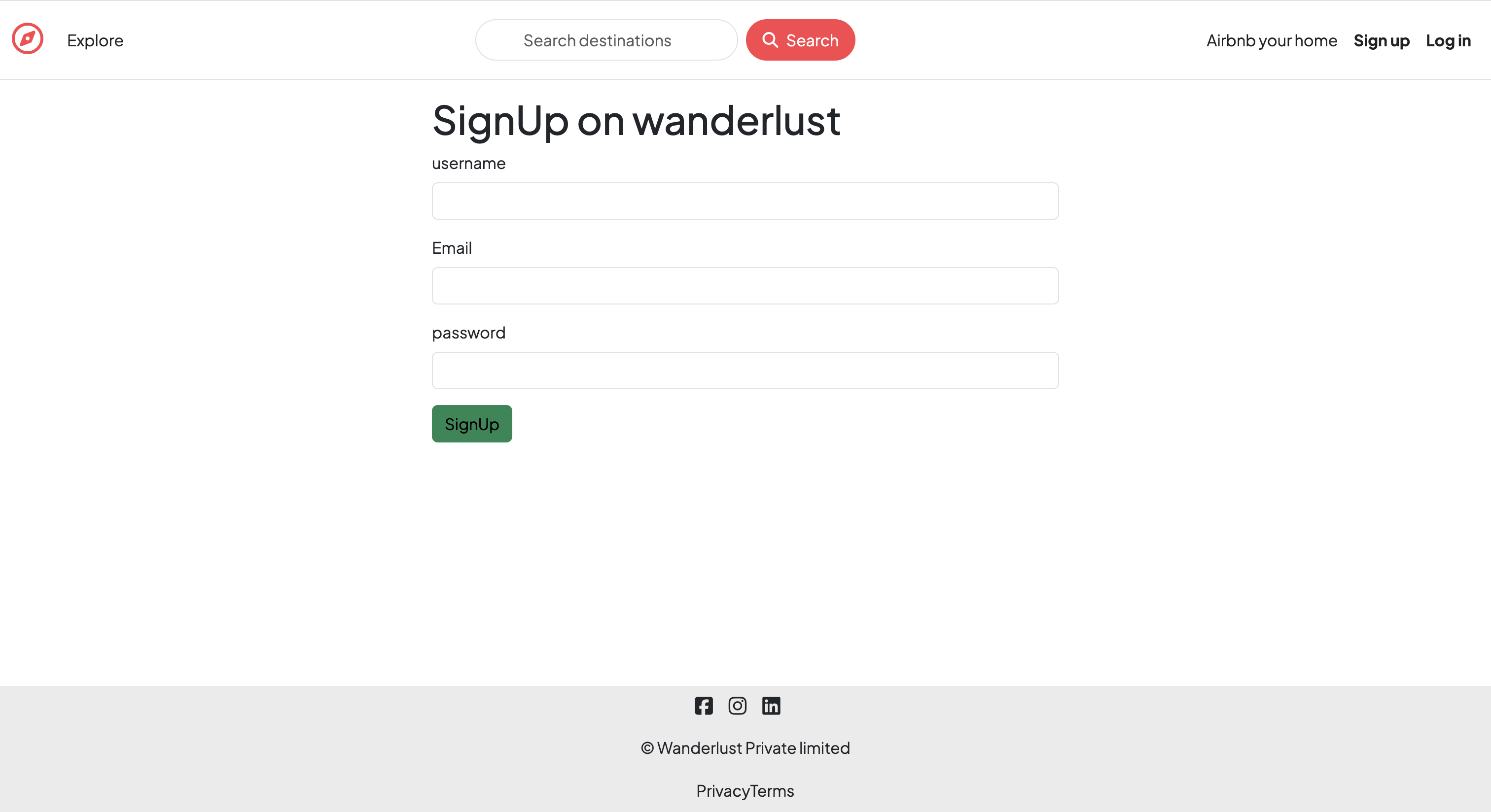 Resort Booking System